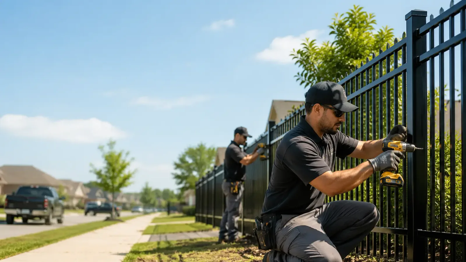 Metal Fence Installation in Hancock, WI